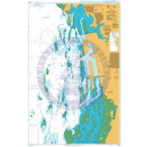 British Admiralty Nautical Chart 2577: Jeddah (Mina`al Jiddah)